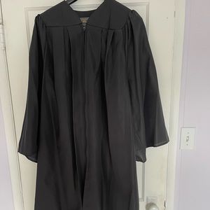 Black Graduation Gown 5’3” - 5’5”